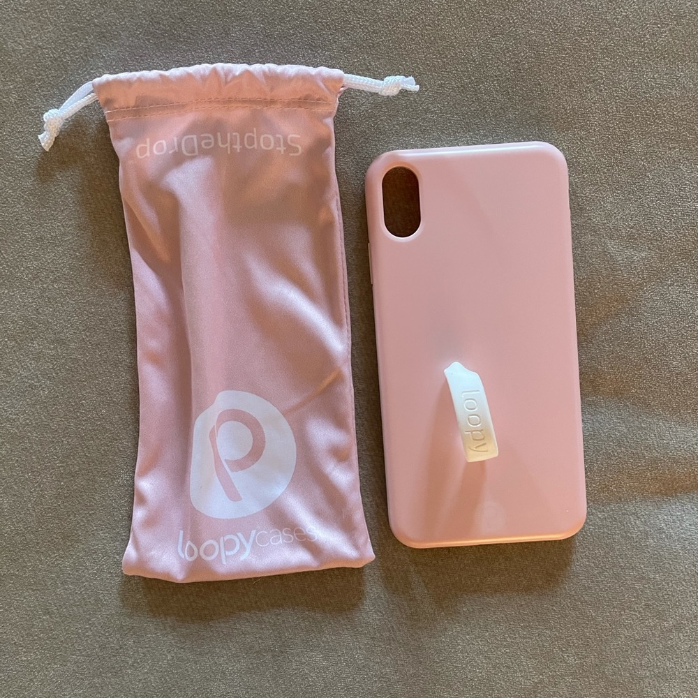 Pink/Blush Loopy Case for iPhone XS Max
